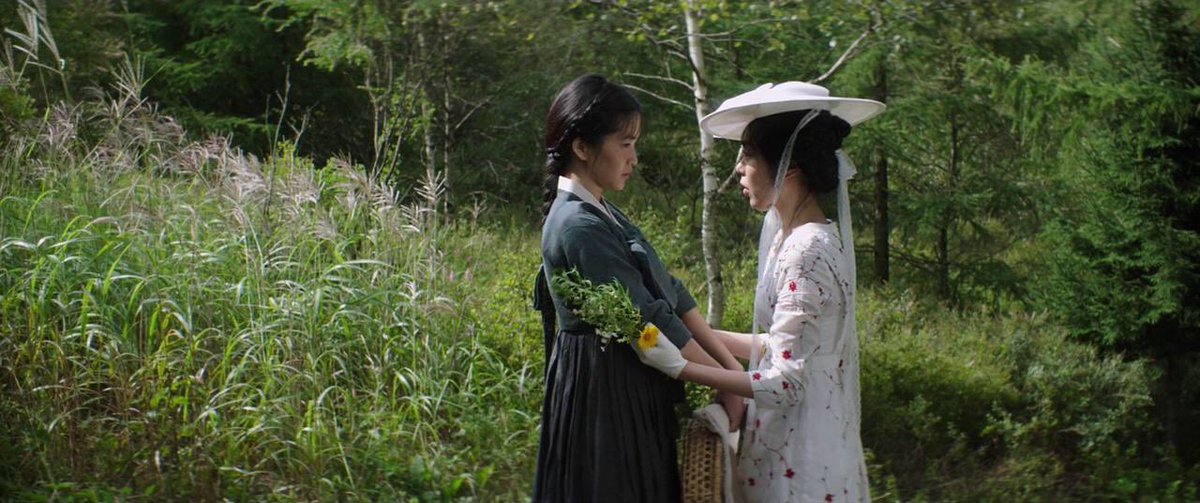 6. the handmaiden (2016) dir. park chan-wook in 1930s korea, a young woman is hired as a handmaiden to a japanese heiress, but both women turn out to be much more than they seem