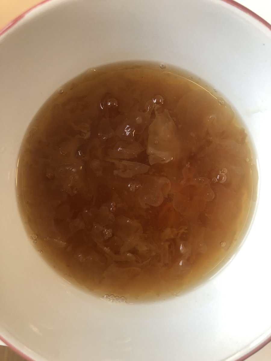 Tremella fuciformis （snow fungus）soup with red dates✌️