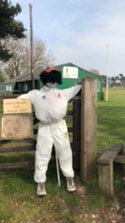 OPCC joining in village scarecrow show to raise spirits. Stay safe everyone and Happy Easter.