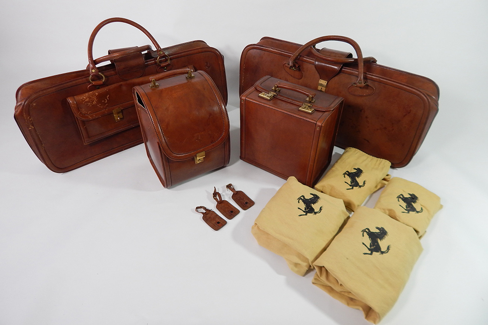 ferrari luggage set for sale