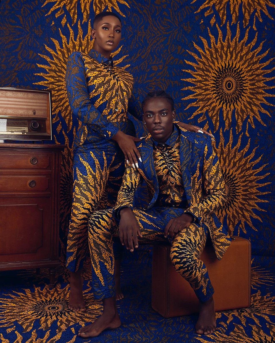 twitch4eva's tweet image. BLACKNIFICENT. 🌑🌕
Creative direction + Styling @trendyrail 💉
Outfits made by @ggbespoke.gh
Photography +Design set up @franklingyanjr