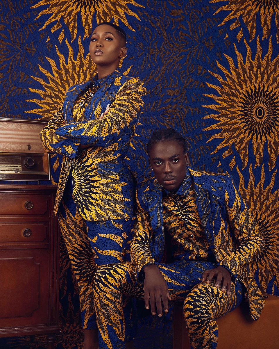 twitch4eva's tweet image. BLACKNIFICENT. 🌑🌕
Creative direction + Styling @trendyrail 💉
Outfits made by @ggbespoke.gh
Photography +Design set up @franklingyanjr