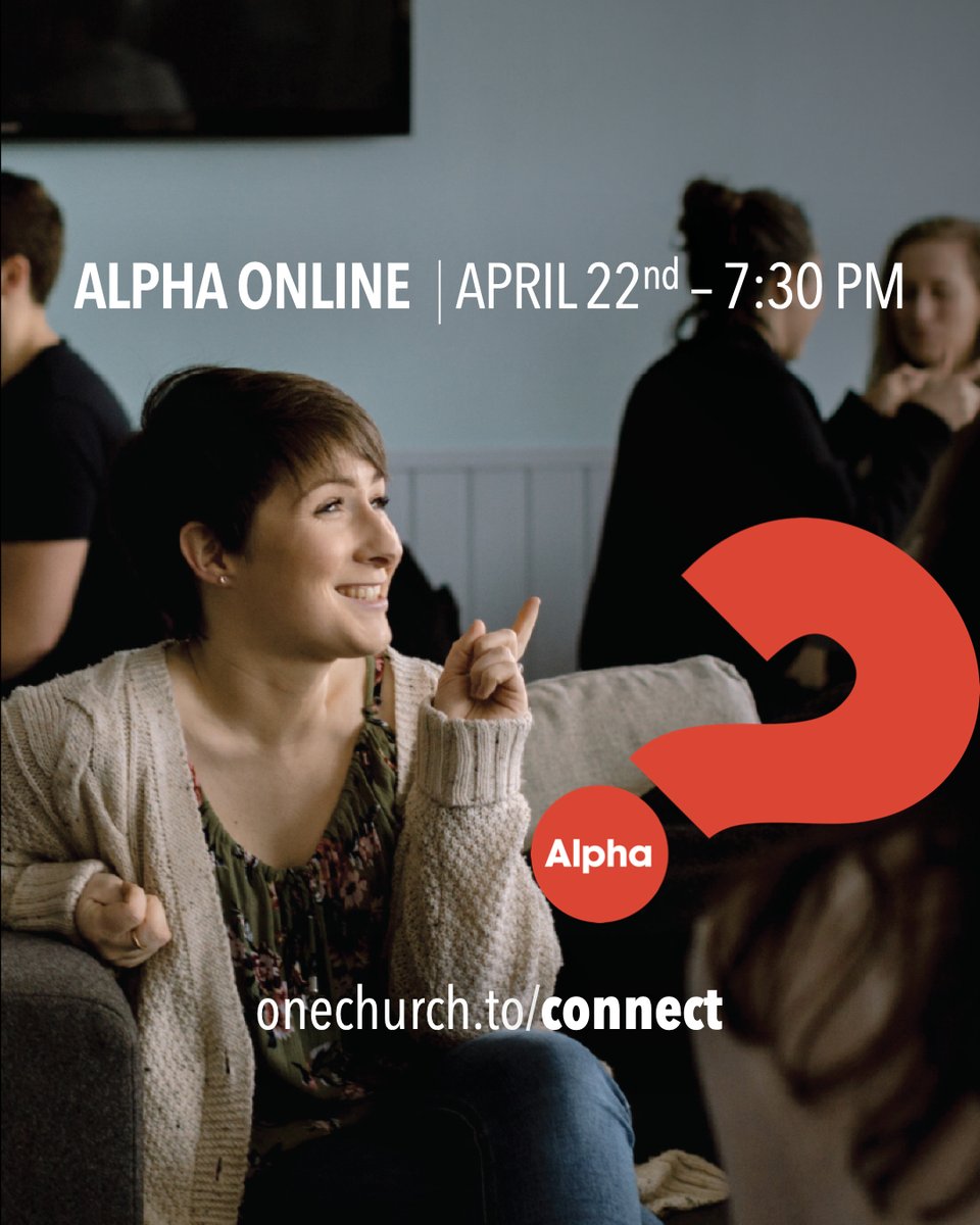 onechurchto's tweet photo. Do you have questions about life, faith and meaning?

Alpha is an opportunity to explore these topics in a friendly, open &amp; fun environment. Attending Alpha is different: there is no pressure, follow up, or charge.

Visit https://t.co/weVW4r3zTU for more info.

#Alpha https://t.co/OntuvgIsF0
