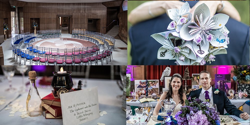 This #weddingwednesday we want to feel some magic and look back at this #HarryPotter themed #wedding at <a href="/ElthamPalace/">Eltham Palace</a>.

📷 Tamara Jay Photography