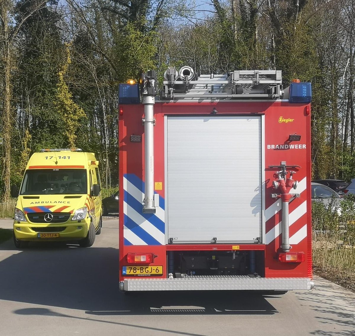 Melding liftopsluiting Numansdorp