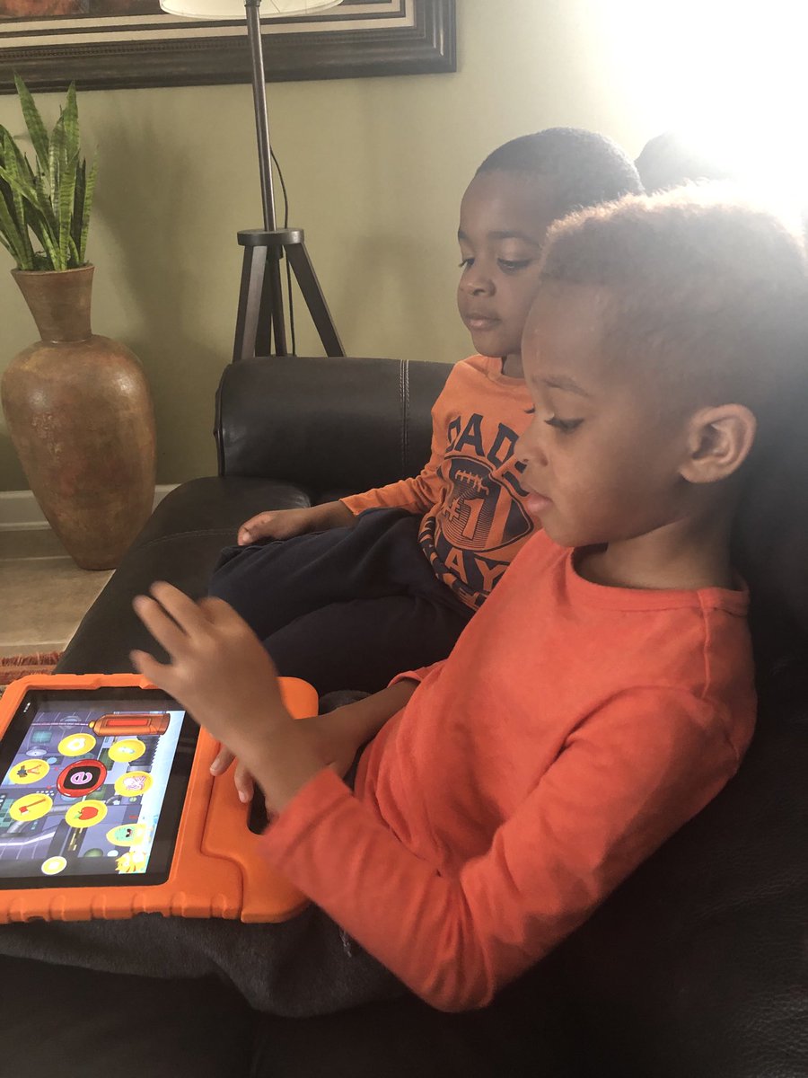 RGRGfamily's tweet photo. ⁦⁦@ChristyClass⁩                            Little brother joins in on the fun with the Brainzy app! https://t.co/Q40GkI1ZCJ