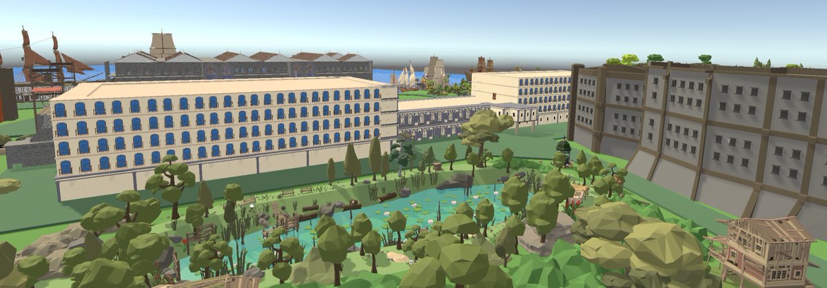Students of Lincoln - I'm currently working on a project to build a virtual campus in a video game called "Lincoln Island" where I have re-imagined the Brayford campus as a fantasy pirate island. But its currently very quiet on Lincoln Island and I need your help to fix that!