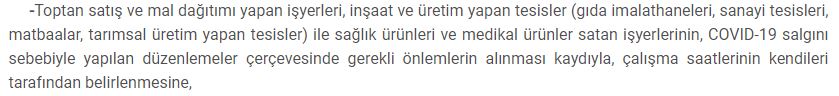 Akdeniz Sanayi Sitesin’de bugün yapılan anons ile yarın (11/04/2020) kapatılacağı, hiçbir iş yerinin çalışamayacağı söylendi. Tarafınızdan açıklanan  2020/17 no’lu kararın 1-b maddesinde yazan ile çelişmektedir. <a href="/AntalyaValilik/">T.C. Antalya Valiliği</a> <a href="/munirkaraloglu/">Münir Karaloğlu</a>