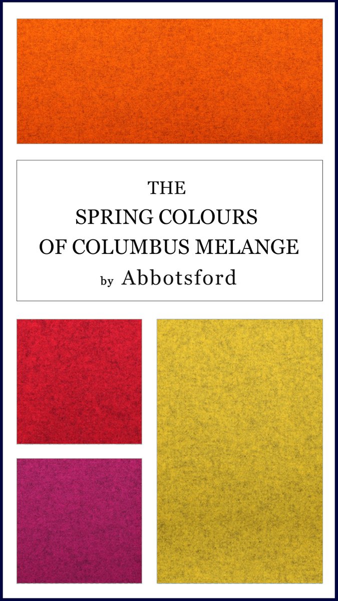 Happy Easter to all of our customers on this sunny stay at home Bank Holiday.

Take a look at our Columbus Melange range for spring colours that will brighten any environment abbotsford-textiles.com/product/columb…

#abbotsfordtextiles #happyeaster #stayathome #protectthenhs #savelives