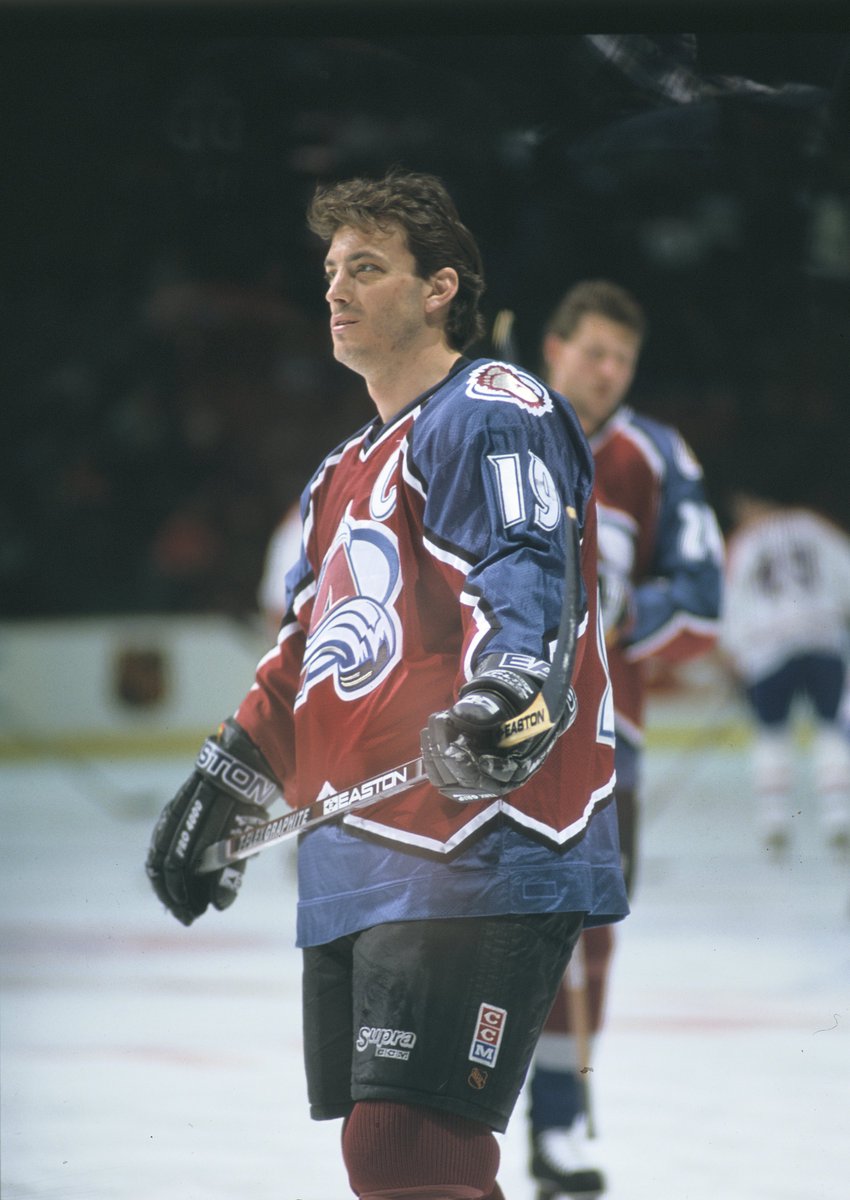 Avalanche's tweet photo. Super Joe for #FlashbackFriday 💪

#GoAvsGo https://t.co/K5FebQ4xun