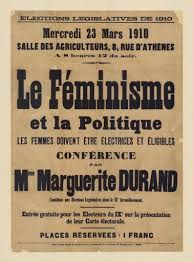 En avril 1910, il y a 110 ans, se déroulaient des élections législatives. Et le truc notable, génial, badass… c’est qu’à Paris 19 femmes s’y présentaient ! alors que les femmes n’avaient pas le droit de vote !! allez, je vous raconte