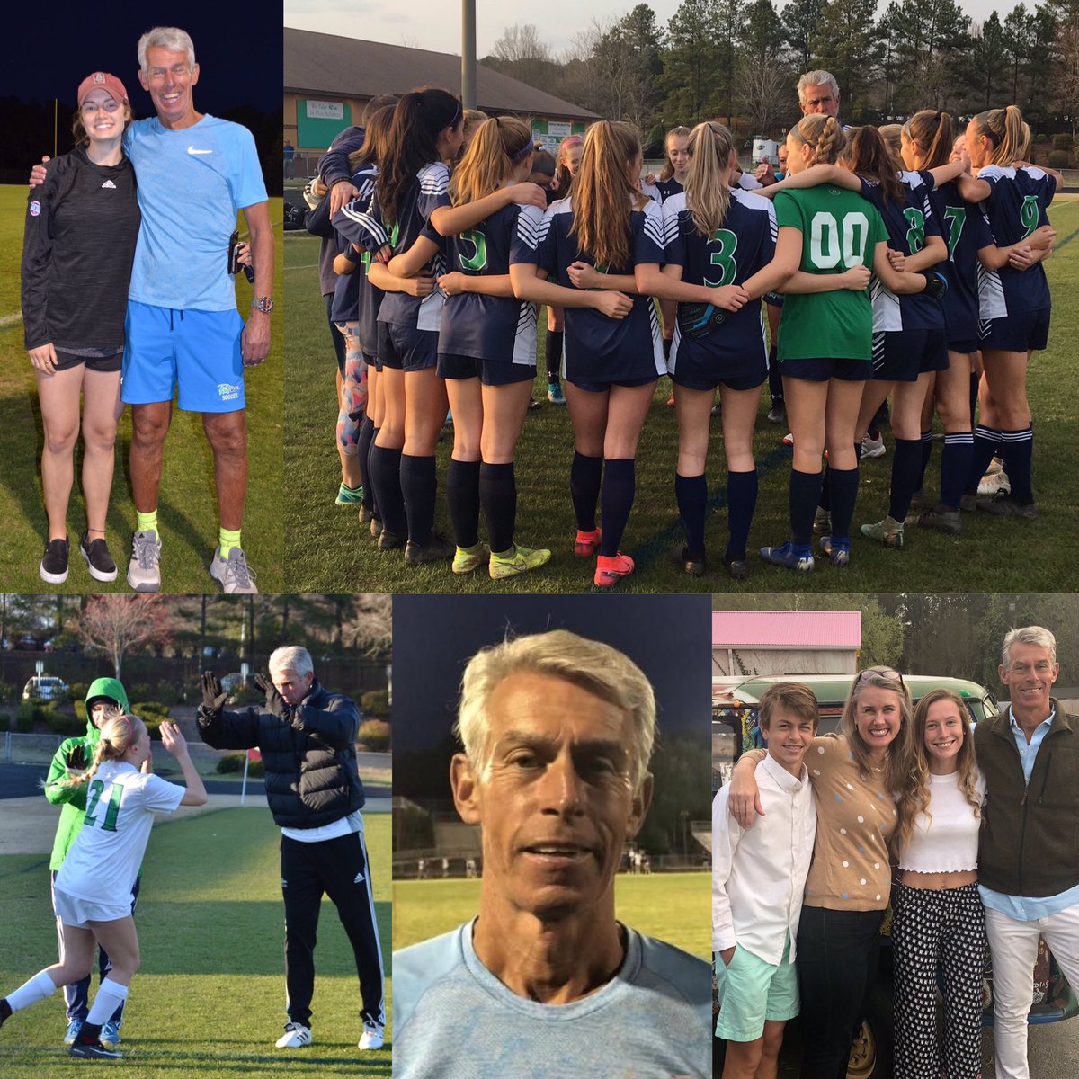 LRHS_wsoccer's tweet photo. Happy Birthday to our Best Mate🇬🇧&amp; Mentor! Wishing you a very special day &amp; year Coach Dink!! Missing you, the squad and the season more than ever💚💙⚽️@PDinkenor https://t.co/JlIwr5OMH9