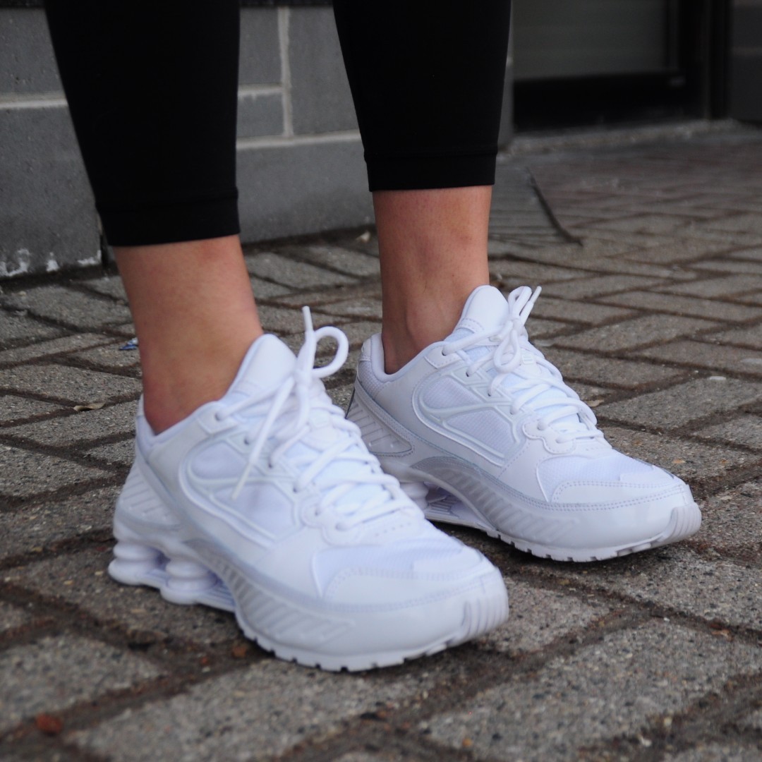 white womens nike shox