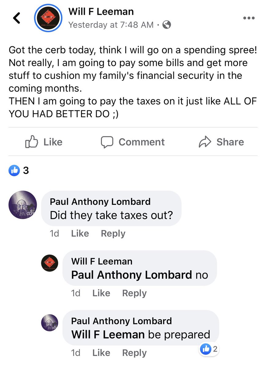 2/ Here we have Will Leeman, Yellow Vest and anti-Trudeau “patriot”