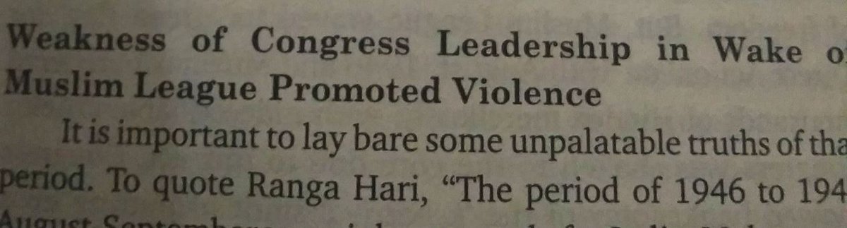 What was the weakness of Congress leadership in wake of Muslim league promoted violence, What role RSS played in Punjab and saving J&K before independence. You'll come to know the real story and History.  @RudraVS  @MakrandParanspe  @RakeshSinha01