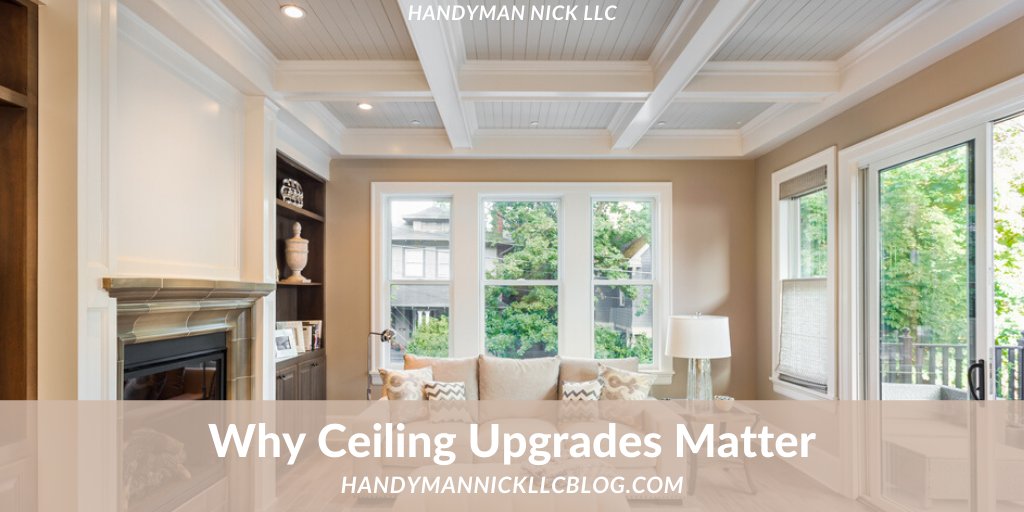 HandymanNickLL1's tweet image. Consider adding a ceiling upgrade to your home improvement list! Read why here: handymannickllcblog.com/why-ceiling-up…
#CeilingUpgrade #HomeImprovement
