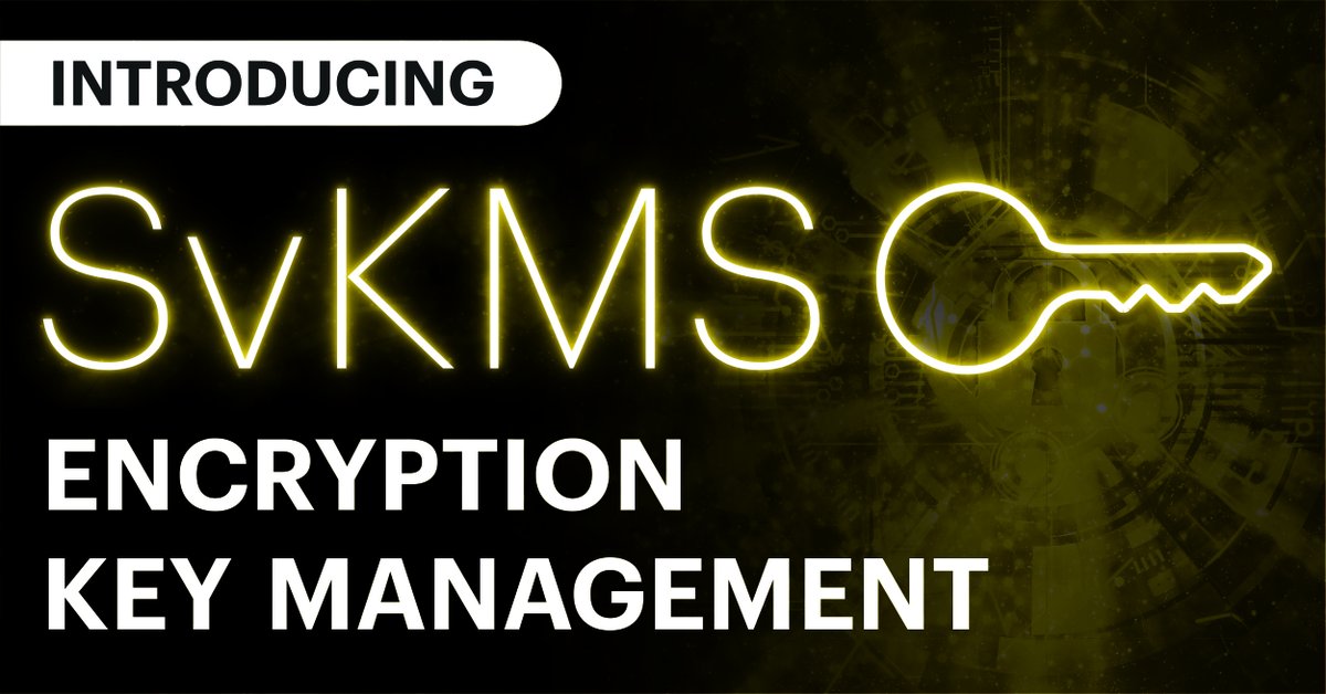 KeyNexus's tweet photo. KeyNexus and @StorMagic believe enterprises deserve a one-stop shop approach to #key #management, which is why we created #SvKMS - a single platform that manages all your #encryption key functionality and #storage. Download our data sheet to learn more. https://t.co/oiBlGu8fGl https://t.co/q8yPHyj9ki