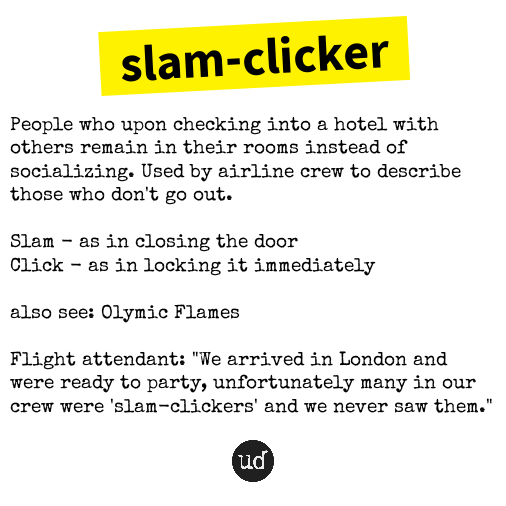 Urban Dictionary on X: slam-clicker 