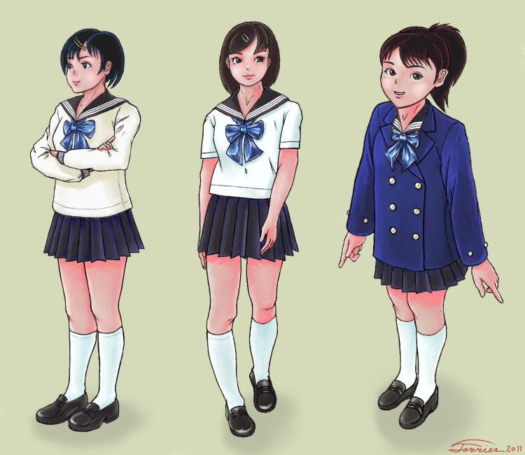 東京女学館　夏服セーラー服上　マルス 東京都 東京女学館中学校・高等学校 セーラー夏服 | セーラー服