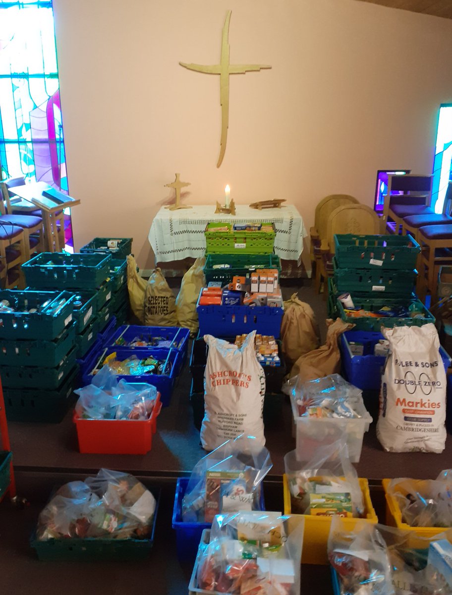 BBFoodbank's tweet photo. St. Philip's Church, Bestwood. Easter 2020. https://t.co/ywdJU26cm5