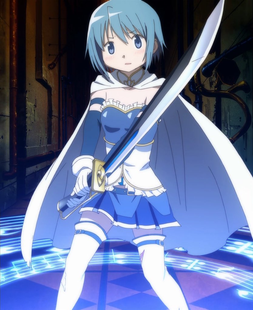 Making my Sayaka Miki cosplay 