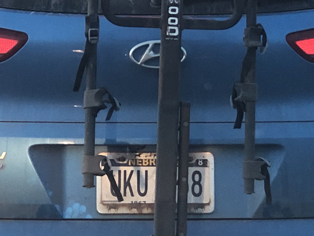 Your bike rack doesn’t hide the fact that you need to #gototheDMV #online