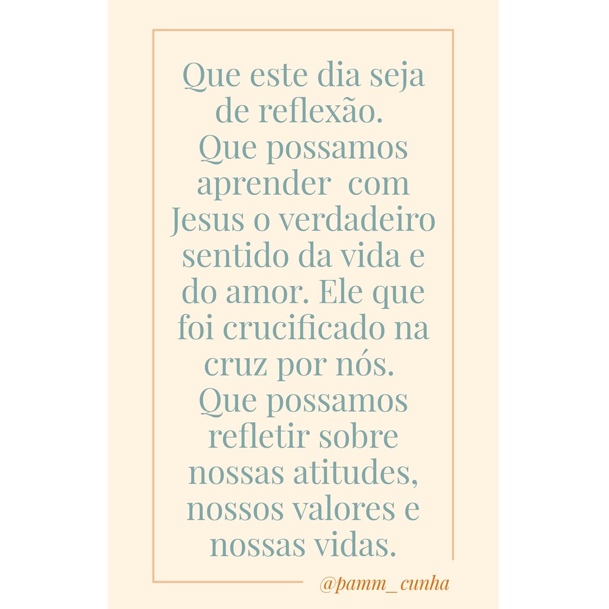 Pamm_cunha's tweet photo. Que assim seja 🙏✨♥️
#sextafeirasanta #tempodereflexao #Pascoa https://t.co/P6PN0LWvbR