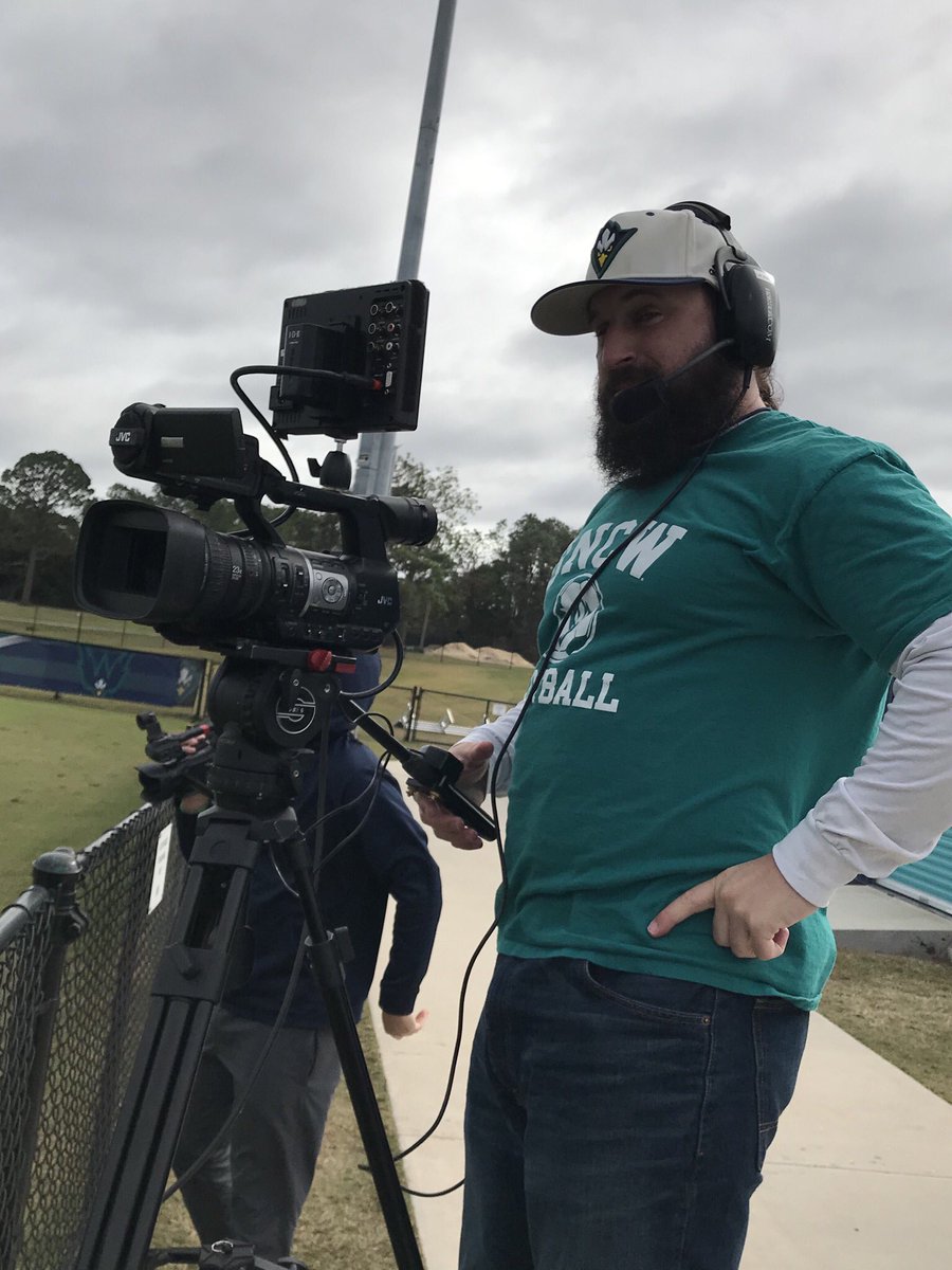 BSzeusBS's tweet photo. @superfan_inc @UNCWBaseball #Camera3 ready for action! https://t.co/t0nTUkSC8k