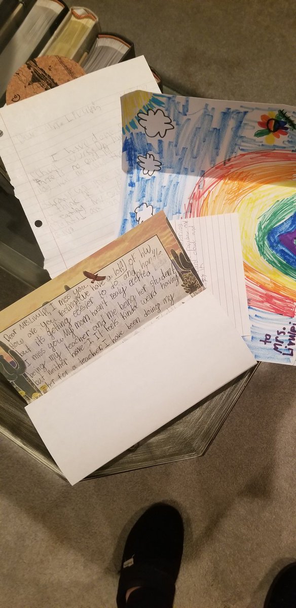 Getting letters from my KES Kids brightens my day!
#penpals #missthem 
@carmelsupt <a href="/JanetWarden/">Dr. Janet Warden</a> @KESPrincipal6Cs