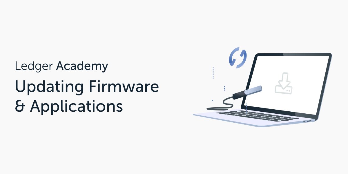 There are plenty of reasons to keep your #Ledger updated.

We listed the 3 most important. Don’t drag your feet, it's #AcademyFriday. 

Read the article: bit.ly/2UXFOT5