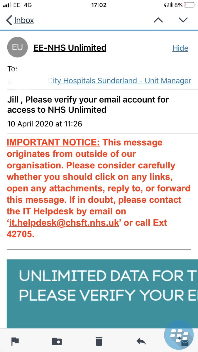 Ee I Have Just Done A Bit More Digging For You And I Think It Does Need To Be Verified For The Data To Be Applied It Looks Like It