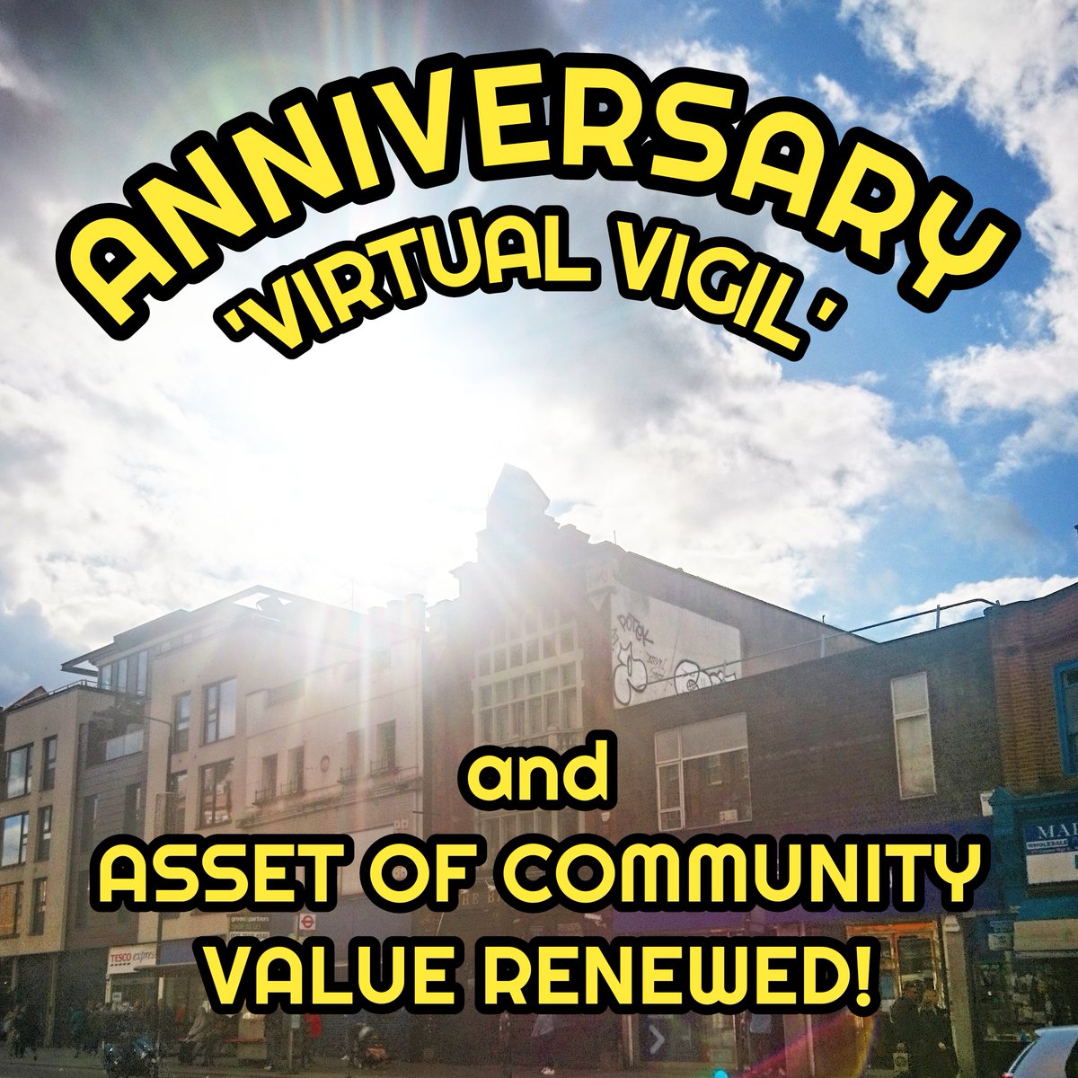 weareblackcap's tweet image. Thread:

These are strange and difficult times.  This beautiful sunny bank holiday weekend marks five years since the Black Cap was closed down.  For five years Camden’s heart of queer culture and community has been eerily still and silent.