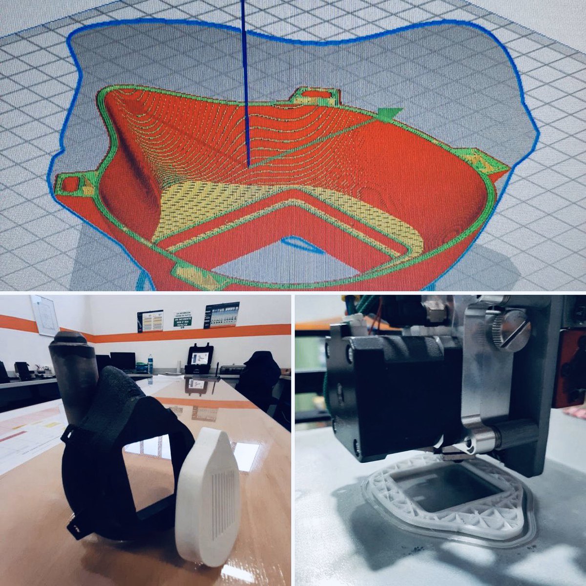 coemicompany's tweet photo. In genere, con la tecnologia di stampa 3D, realizziamo prototipi di componenti meccanici, In questo particolare momento ci mettiamo a disposizione per eventuali esigenze specifiche di emergenza! #Coemi #CoemiCompany #Ved #CoemiVedGroup https://t.co/FtRKUZQ4uQ