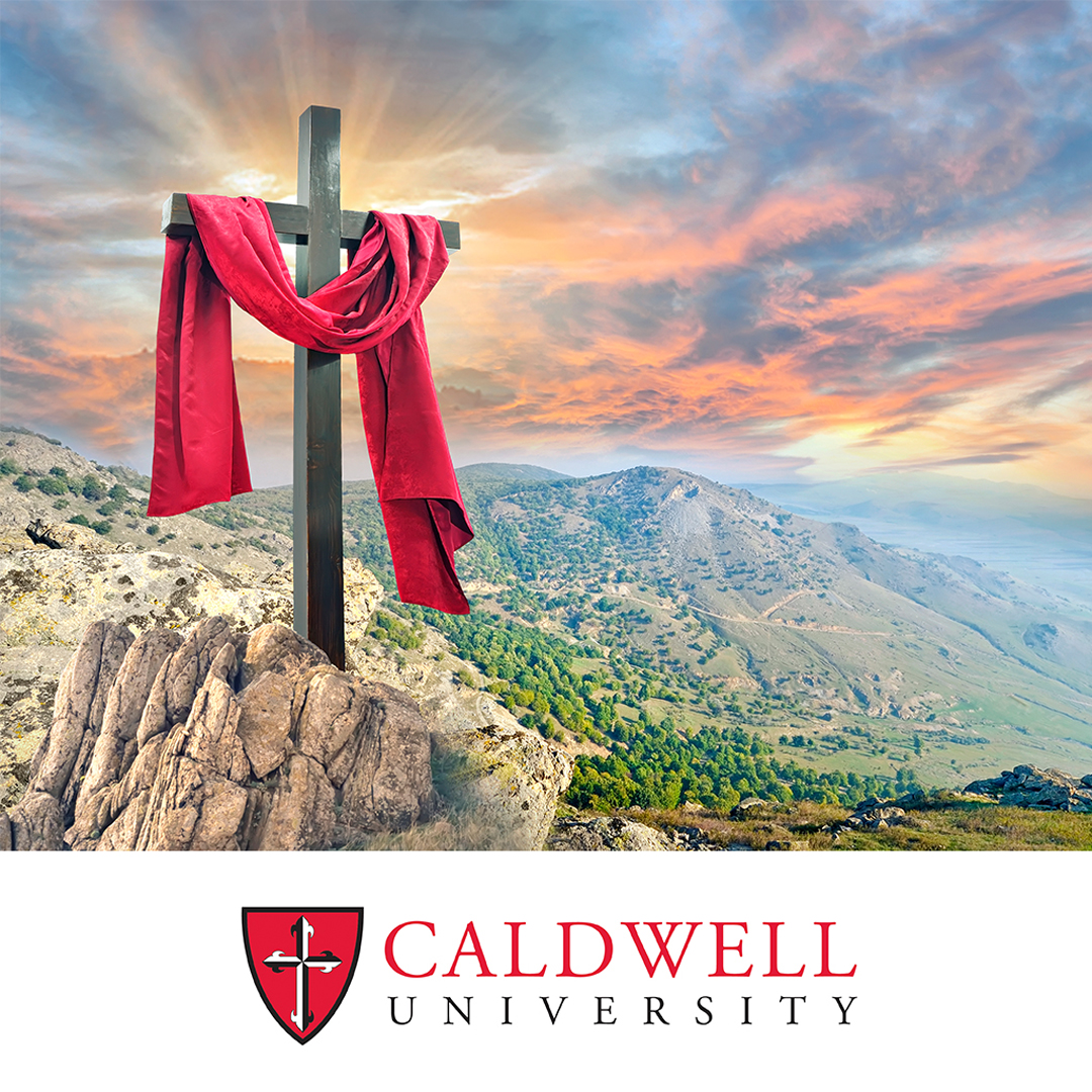 He is risen! #HappyEaster from #CaldwellUniversity!