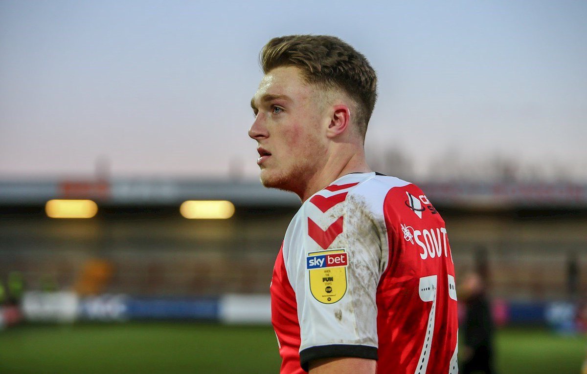 4: Harry Souttar ( @ftfc)For one thing, the 21-year-old is a star  #ftfc defender.But the most impressive part about him is his International record, 4 goals in 2 caps for the Australia National Team.You’ll struggle to find a better goals-to-games ratio out there.