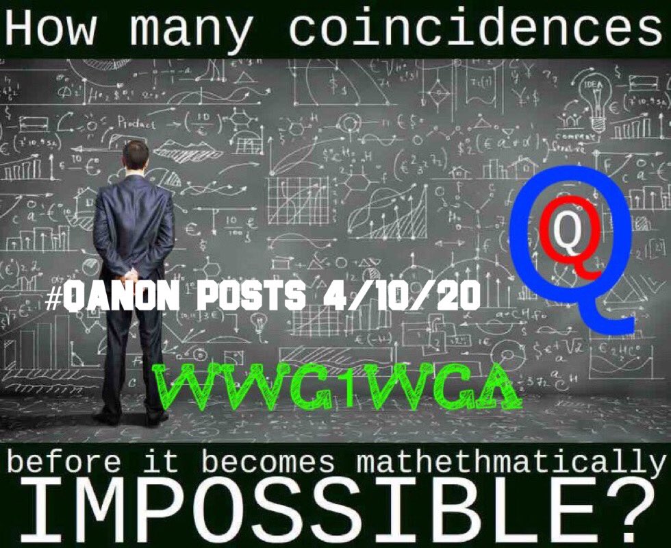  #QAlert 4/10/20 This will be my Thread for all  #QPosts for Friday April 10, 2020. Happy Good Friday.  Together we will win and more!Let’s Go! http://Inthematrixxx.com  @POTUS  #QArmy  #QAnon  #WWG1WGA