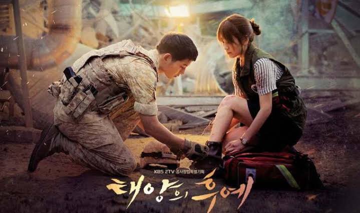 DESCENDANTS OF THE SUN • TV - 5/10- romance, medical, military, action, drama- its ok i guess i dont really get the hype it bored me sometimes- should’ve ended at episode 12-ish(?) which i thought was the very climax- song joongki is cute tho 