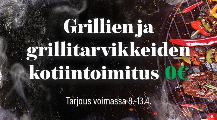 Kodin_Terra's tweet photo. Kodin Terran kattavasta valikoimasta saat kaikki grillaamisessa tarvittavat välineet, olitpa sitten satunnainen makkaranpaistaja tai gourmet-tason huippugrillaaja. #kodinterra #grillaus https://t.co/7C22vAHY3u