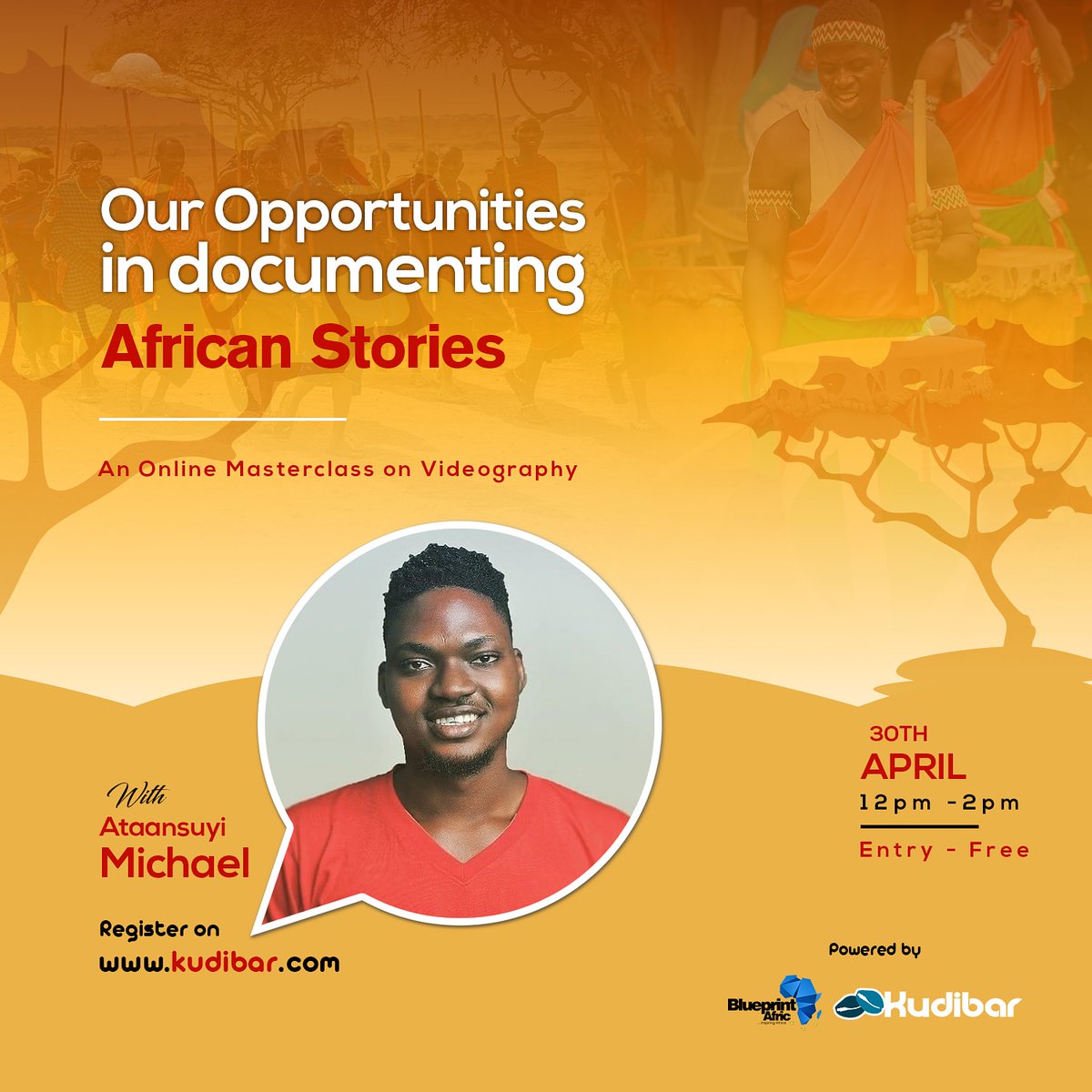 kudibar's tweet photo. A 2hrs discussion class on what documentary film making and story telling should entail as a videographer
.
https://t.co/YFaV1o2062 #kudibar https://t.co/ZyidDwStqk