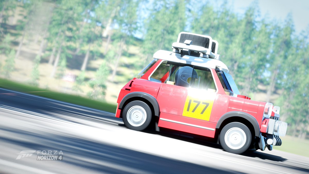 forza horizon 4 lego mini cooper