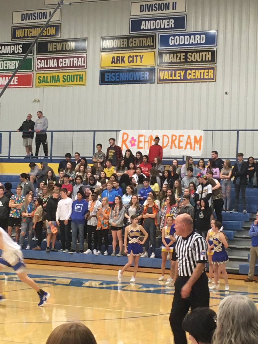 MrMacHHS's tweet photo. Some pictures that remind me of HHS. I think it’s notable that not all of these are on campus, which shows me that our school is wherever our students and staff are. We are all salthawk strong! #SalthawkVirtualSpiritWeek https://t.co/2di46Wanek