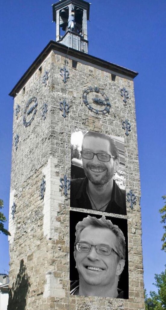 La tour jacquemart dit adieu aux victimes de l’attaque de #RomansSurIsere 🙏 🙏🙏  Pour ne jamais oublier <a href="/TristanSarrat/">Tristan Sarrat</a> <a href="/Teufsk8/">Teuf ® </a> <a href="/PSaintAndre/">Philippe Saint-André</a> <a href="/igorjuzon/">Igor Juzon</a> <a href="/VilleDeRomans/">villederomans</a> <a href="/NDaragon/">Nicolas DARAGON</a> <a href="/pp26100/">pieniek pierre</a>