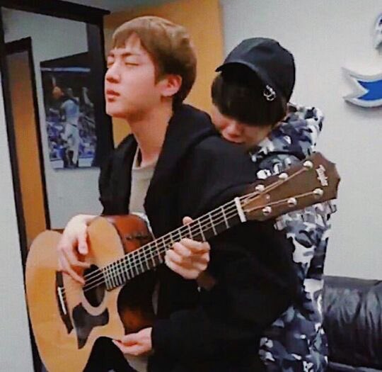 Seokjin and yoongi being the most supportive & loving duo — a thread