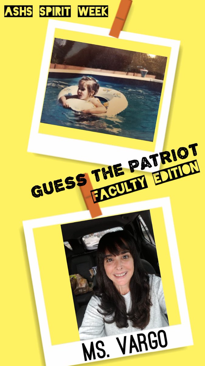 So here are your answers for   #PatriotSpiritWeek game of  #GuessTheFacultyMember  #ThrowbackThursday Edition 2/3