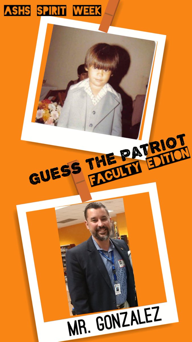 So here are your answers for   #PatriotSpiritWeek game of  #GuessTheFacultyMember  #ThrowbackThursday Edition 2/3