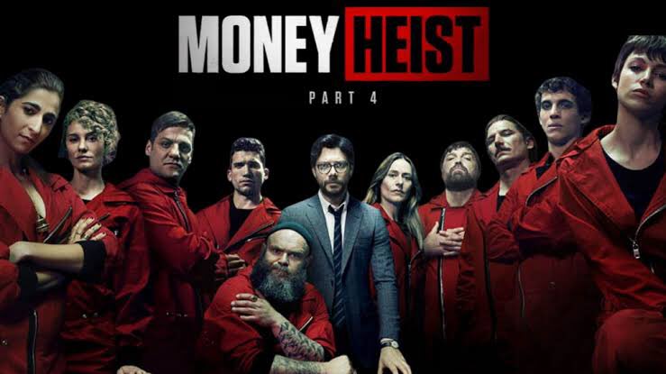 MONEY HEIST / LA CASA DE PAPEL • TV- 100/10, one of my favorites- if u havent heard of this where have you been?- fuck the goverment- steal shit! drink vodka! have sex! i love this mfing show!- just watch it- im in luv with nairobi me thinks - tokyo grates on my nerves
