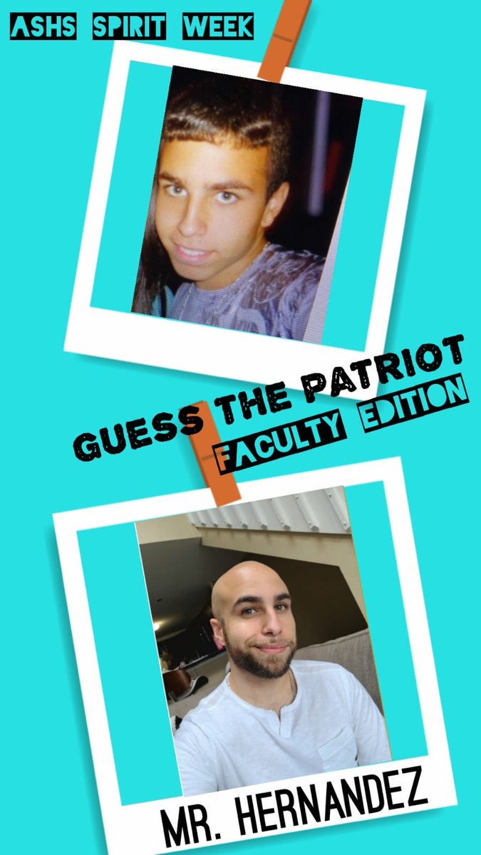 So here are your answers for   #PatriotSpiritWeek game of  #GuessTheFacultyMember  #ThrowbackThursday Edition 3/3