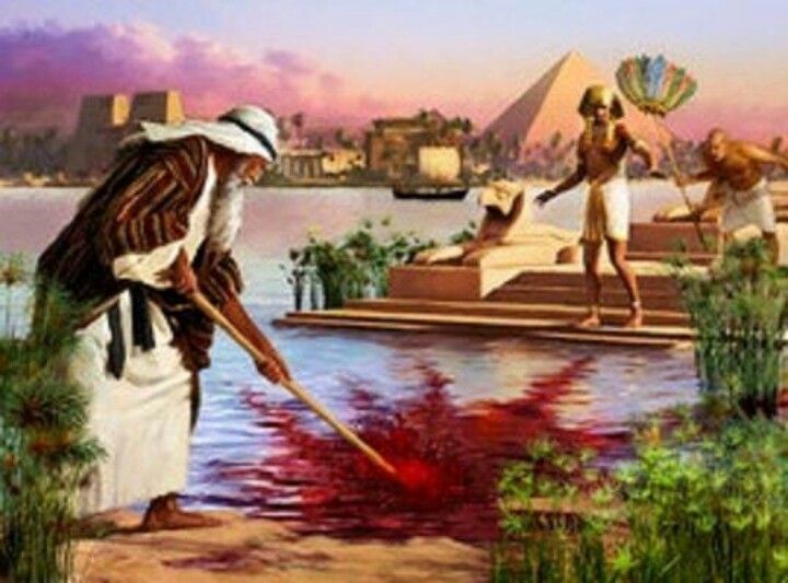  #GoodFriday thread 13/  #HearHimJehovah parts the Red Sea (water & blood both signified) to save Israel. Through Moses, the Lord changed the Nile to blood. Jesus turned barrels of water to wine. Today’s sacrament ordinance uses water to signify & remember Christ’s blood.