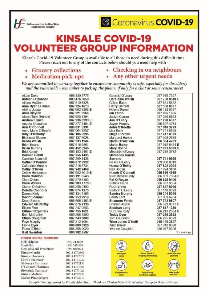 Goodfoodcircle's tweet photo. To support Kinsale Covid 19 Group, the Good Food Circle will open our kitchens for the next 6 weekends to cook meals free of charge for the elderly and vulnerable in our community. The meals will be delivered by the Kinsale Covid volunteer group. @KinsaleNews @kinsale_ie @RAI_ie https://t.co/AHCAqhYu4j