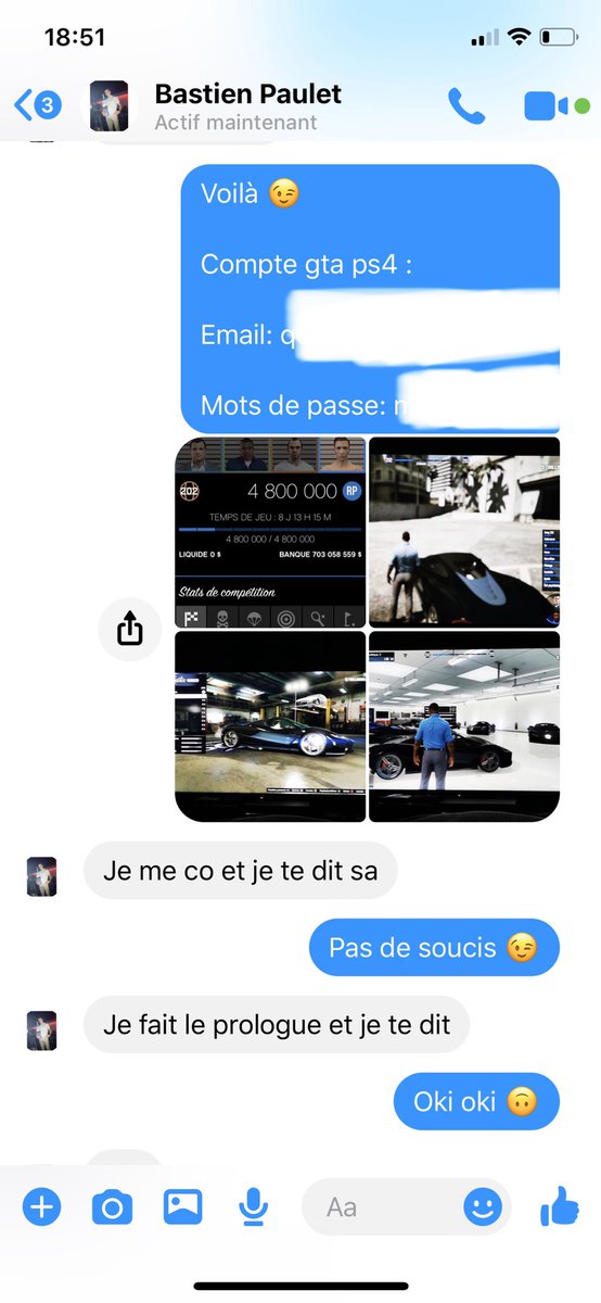 DeniziModding's tweet photo. Compte gta 5 Ps4 vendu à Bastien Paulet.🙂
Merci de ta confiance repasse quand tu veux.🙂
twitch follow: https://t.co/1JkYfB5VbH
Ma page: https://t.co/bpCoc7kavn
Instagram: https://t.co/Vj0svqf482
#DeniziModding. #Gta #ps4 #lobby #compte #comptelobby #account #modz #mods https://t.co/XtxO6iVVHt
